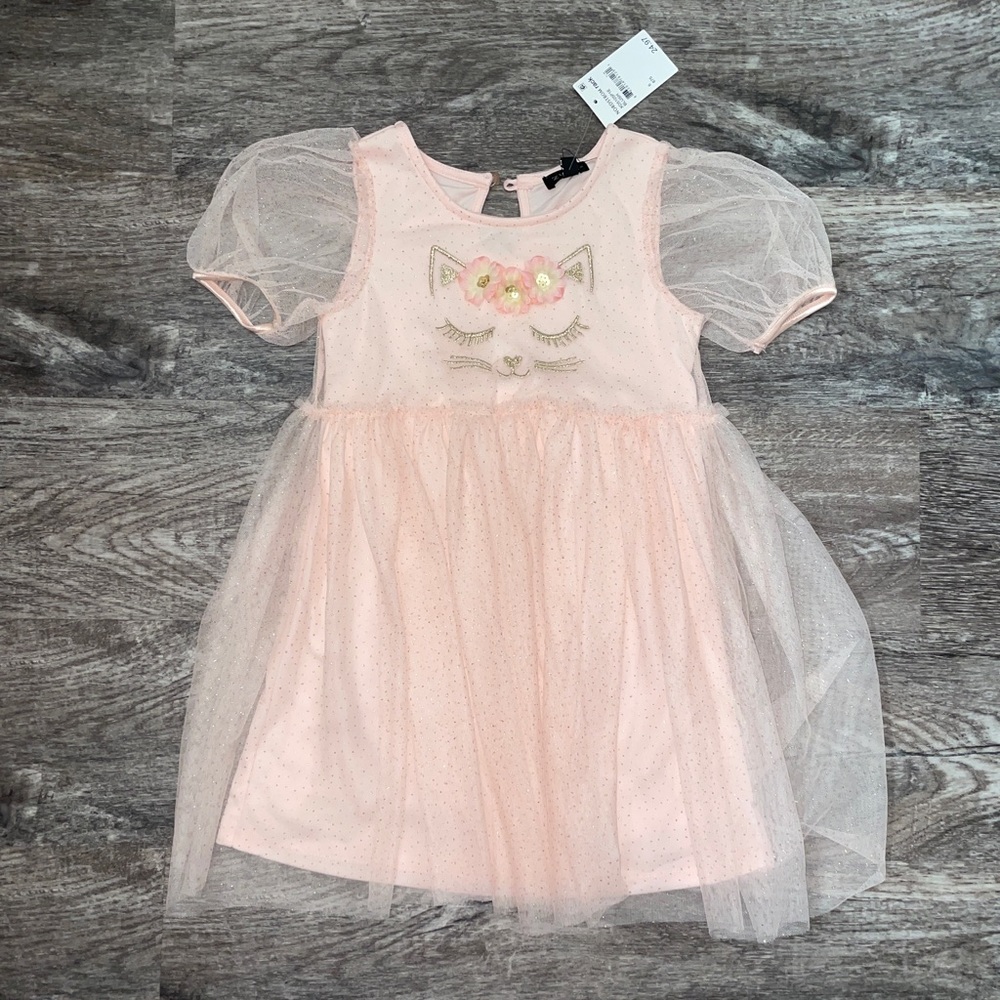Toddler Girl’s Size 6 Zunie Pink Dress NWT